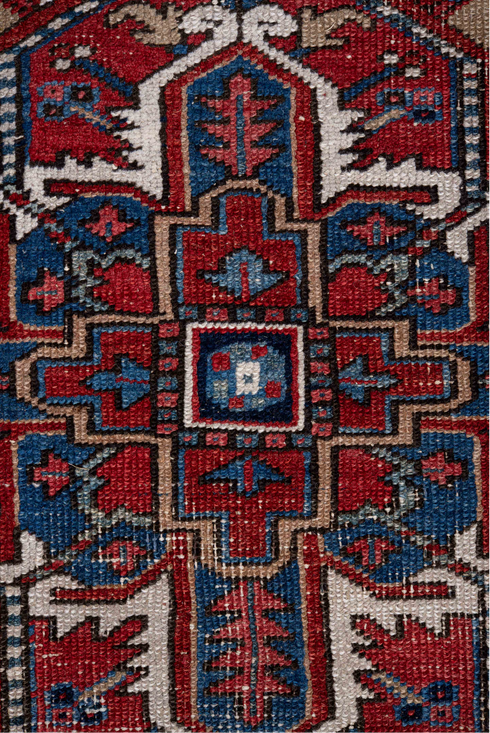 Vintage Heriz Area Rug (7' x 11')